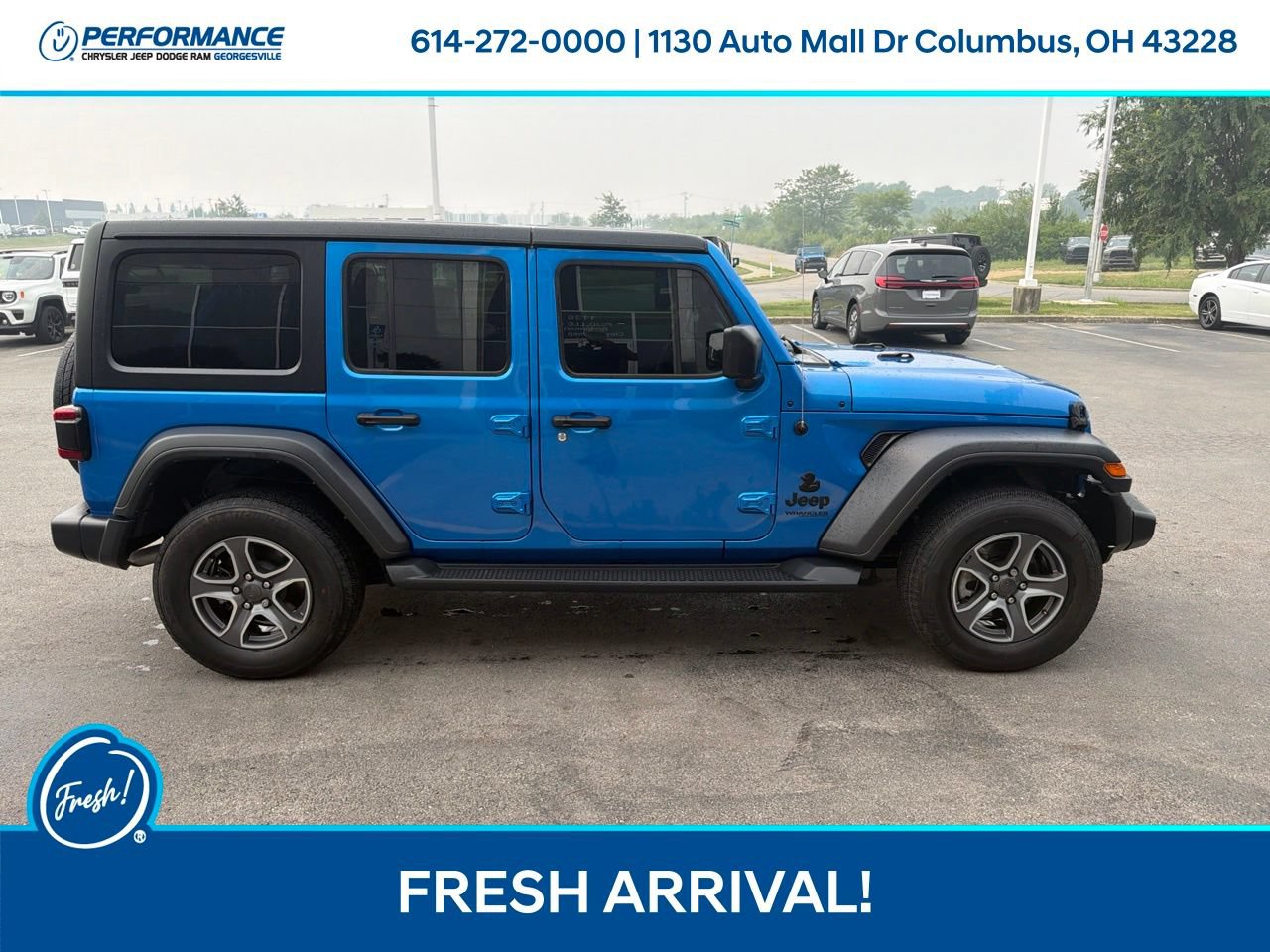 Used 2022 Jeep Wrangler Unlimited Sport AWD/4WD image 3