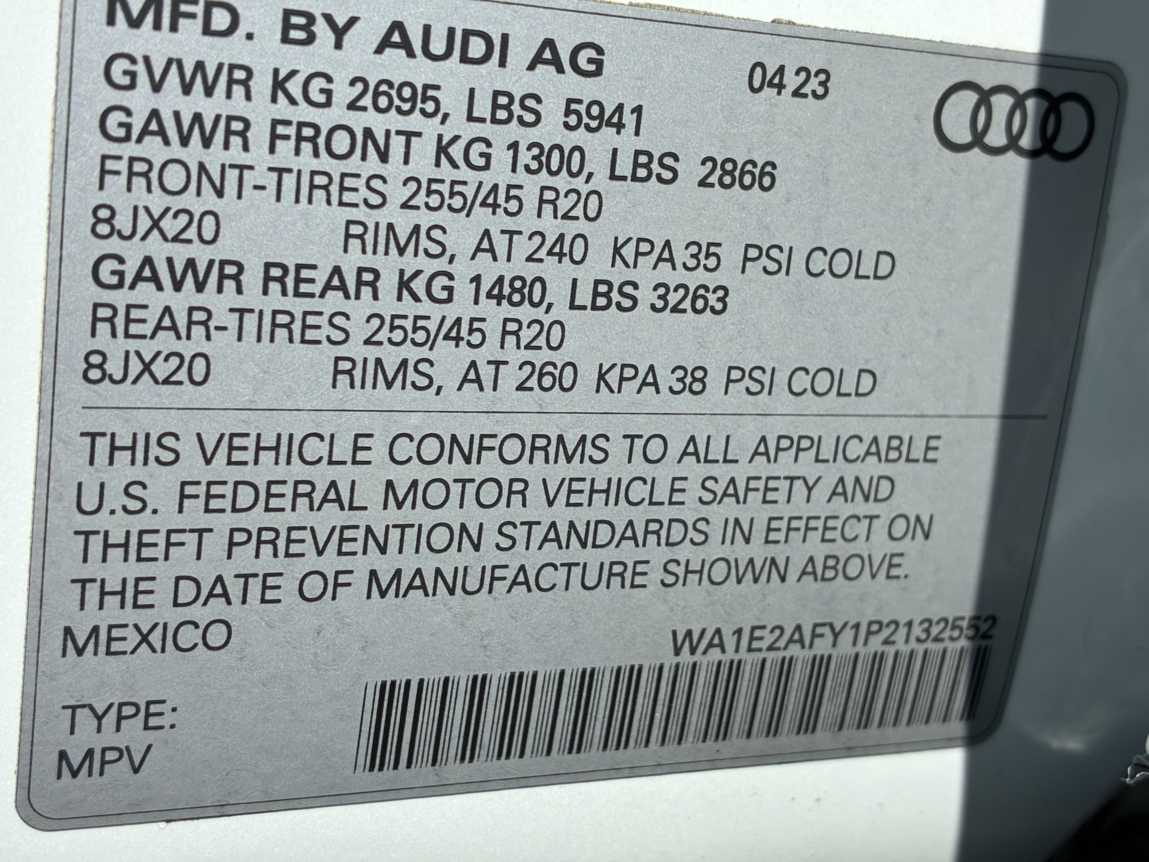 Used 2023 Audi Q5 e Premium Plus w/ Premium Plus Package AWD/4WD image 36
