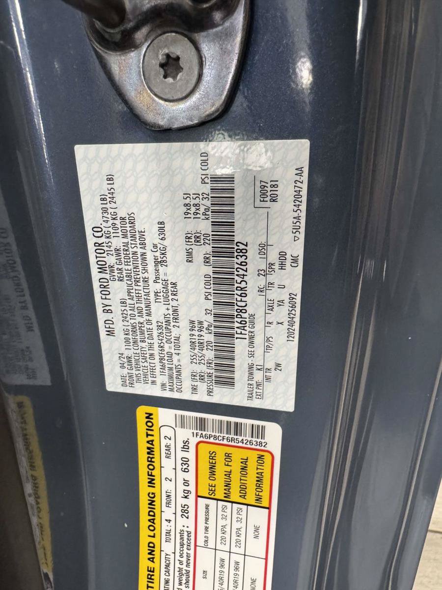 Used 2024 Ford Mustang GT RWD image 23