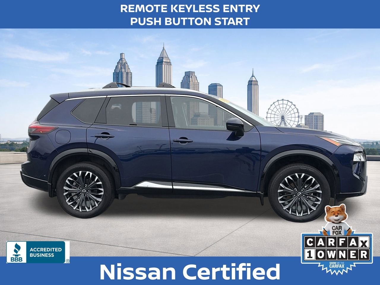 Certified 2025 Nissan Rogue Platinum w/ Platinum Premium Package FWD image 6