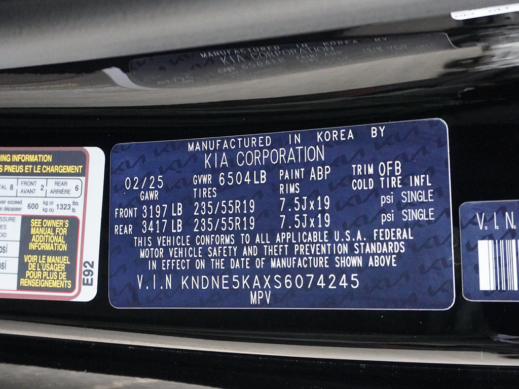 Used 2025 Kia Carnival SX Prestige FWD image 61