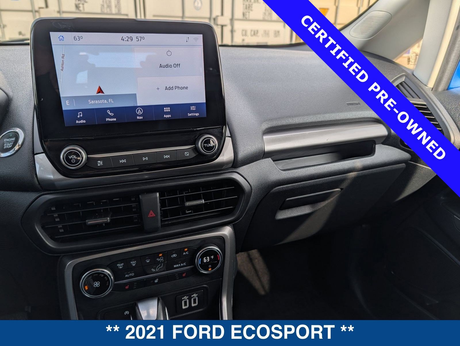 Certified 2021 Ford EcoSport SES w/ Interior Protection Package image 28