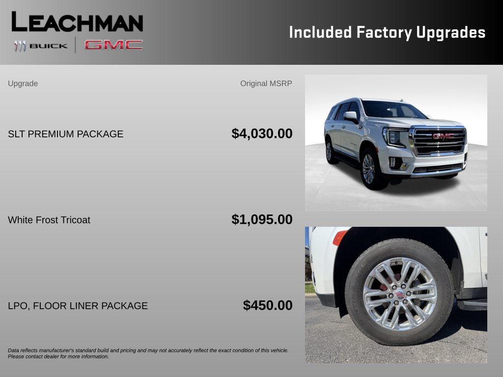 Used 2023 GMC Yukon SLT w/ SLT Premium Package AWD/4WD image 10