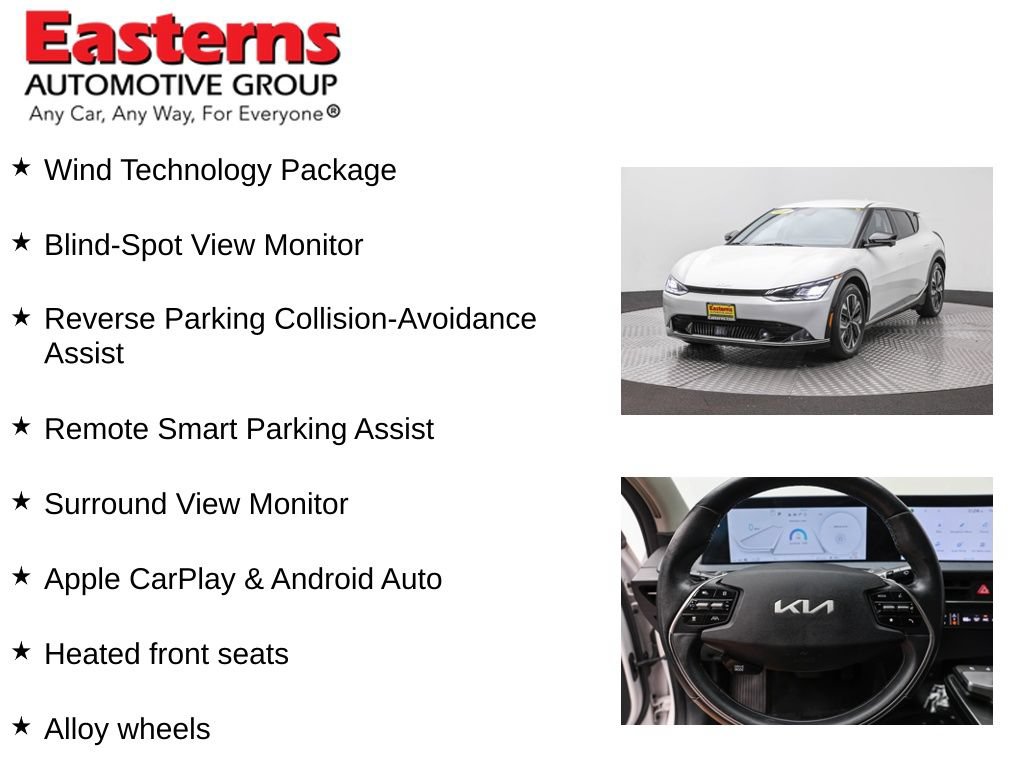 Used 2024 Kia EV6 Wind w/ Wind Technology Package AWD/4WD image 12