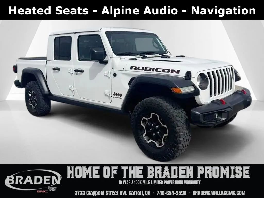 Used 2023 Jeep Gladiator Rubicon w/ Cold Weather Group AWD/4WD image 1