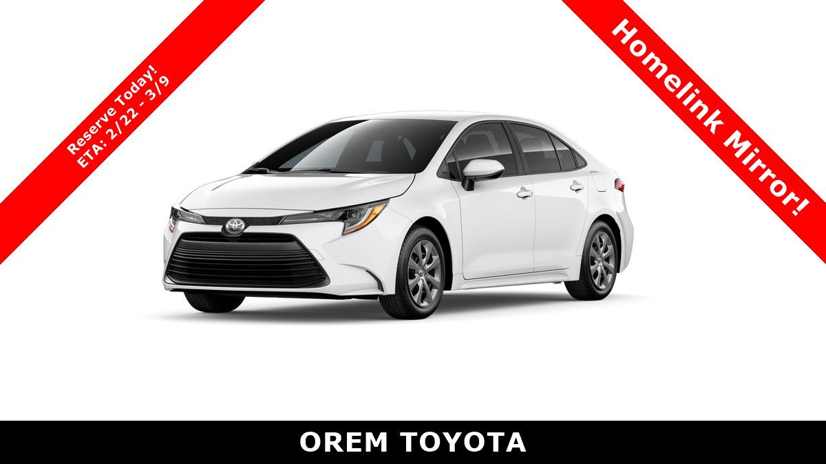 New 2026 Toyota Corolla LE image 1