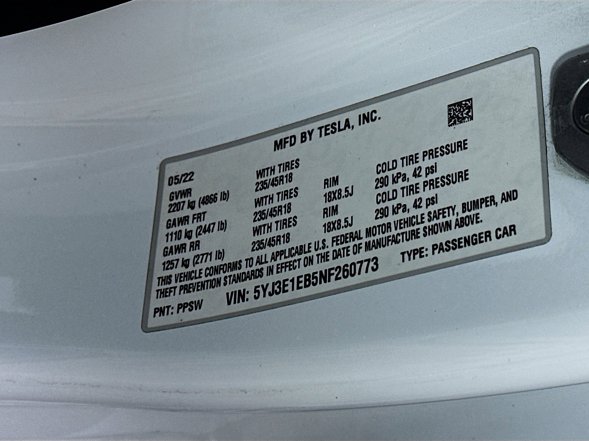 Used 2022 Tesla Model 3 Long Range image 13