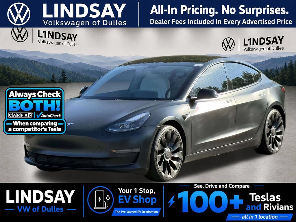 Used 2022 Tesla Model 3 Performance AWD/4WD image 4