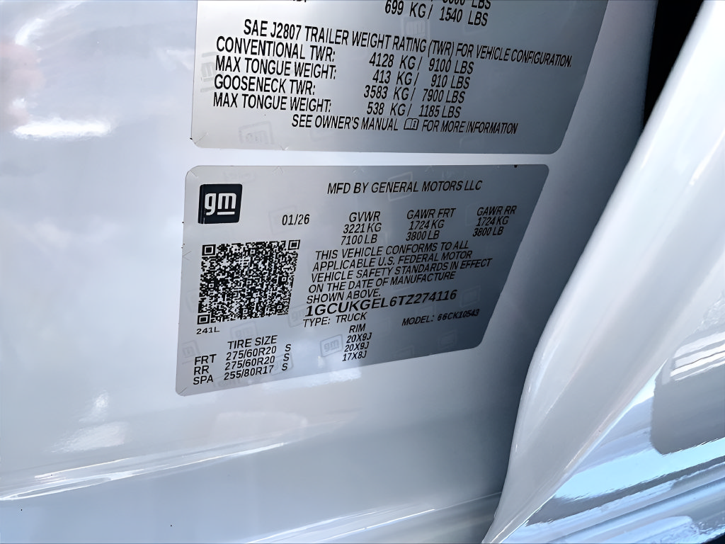 New 2026 Chevrolet Silverado 1500 LTZ AWD/4WD image 9