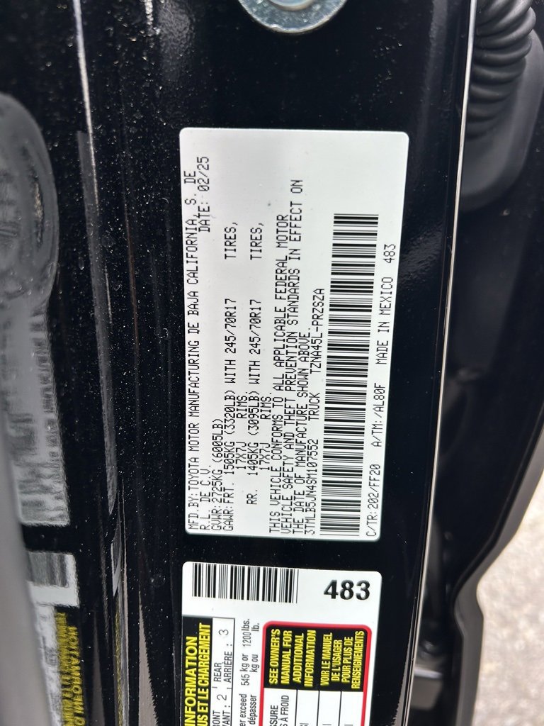 Certified 2025 Toyota Tacoma SR5 image 25