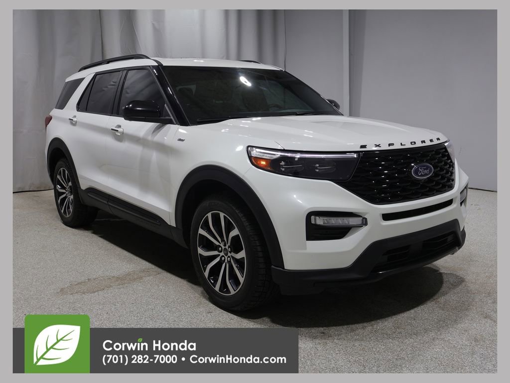 Used 2022 Ford Explorer ST-Line w/ Class IV Trailer Tow Package AWD/4WD 360° Tour