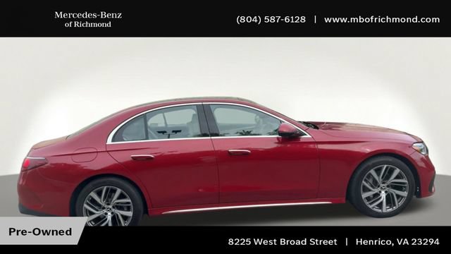 Used 2025 Mercedes-Benz E 350 4MATIC Sedan image 3