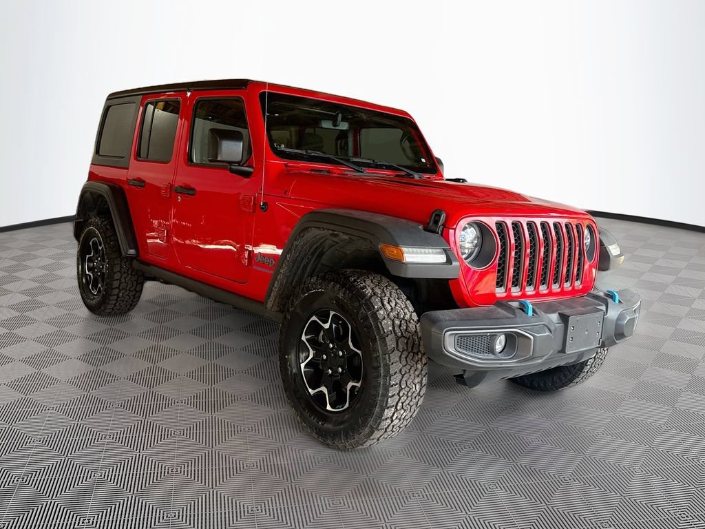 Used 2023 Jeep Wrangler Unlimited Rubicon 4xe AWD/4WD image 4