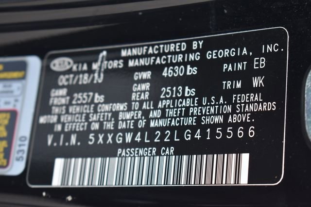 Used 2020 Kia Optima SX FWD image 41