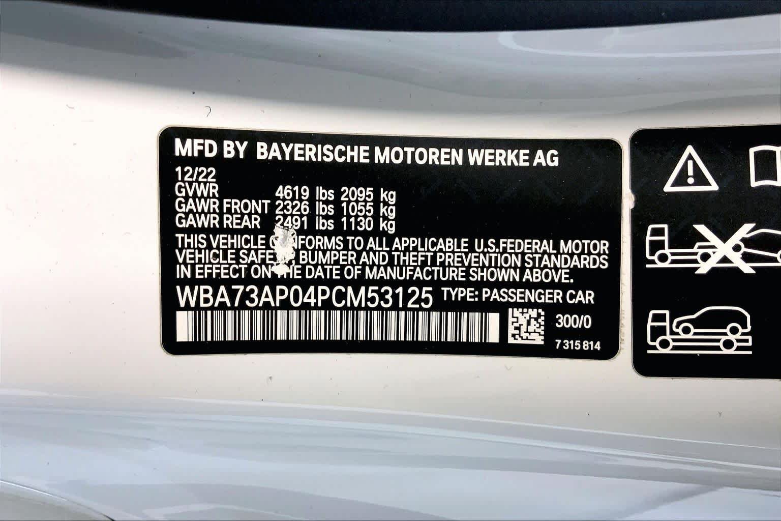 Used 2023 BMW 430i xDrive Coupe w/ M Sport Package AWD/4WD image 36