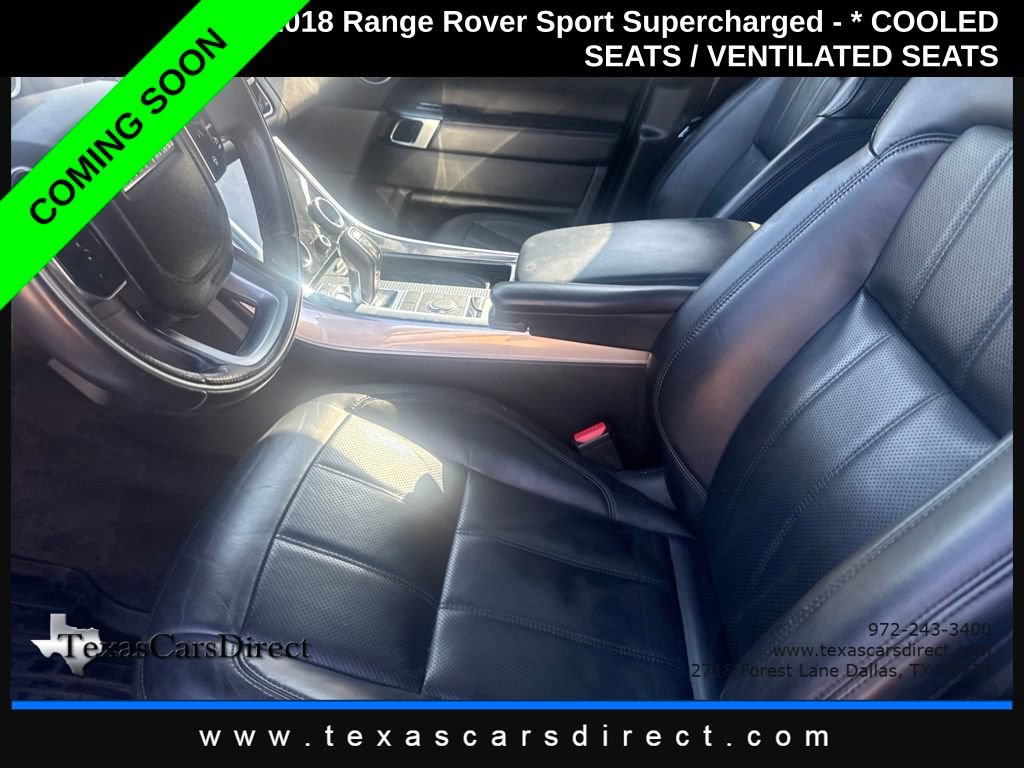 Used 2018 Land Rover Range Rover Sport Supercharged AWD/4WD image 6
