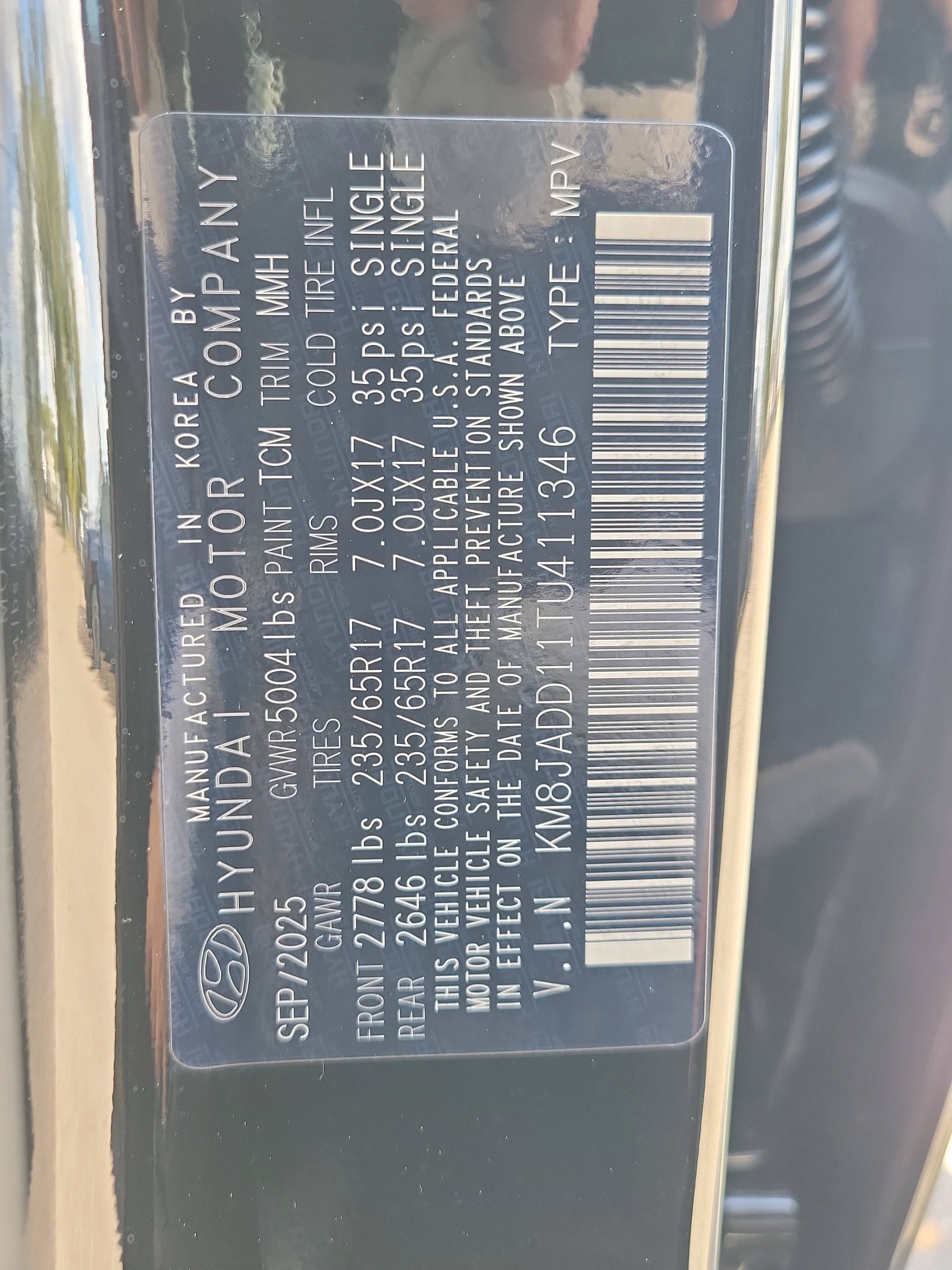 New 2026 Hyundai Tucson Blue SE image 28