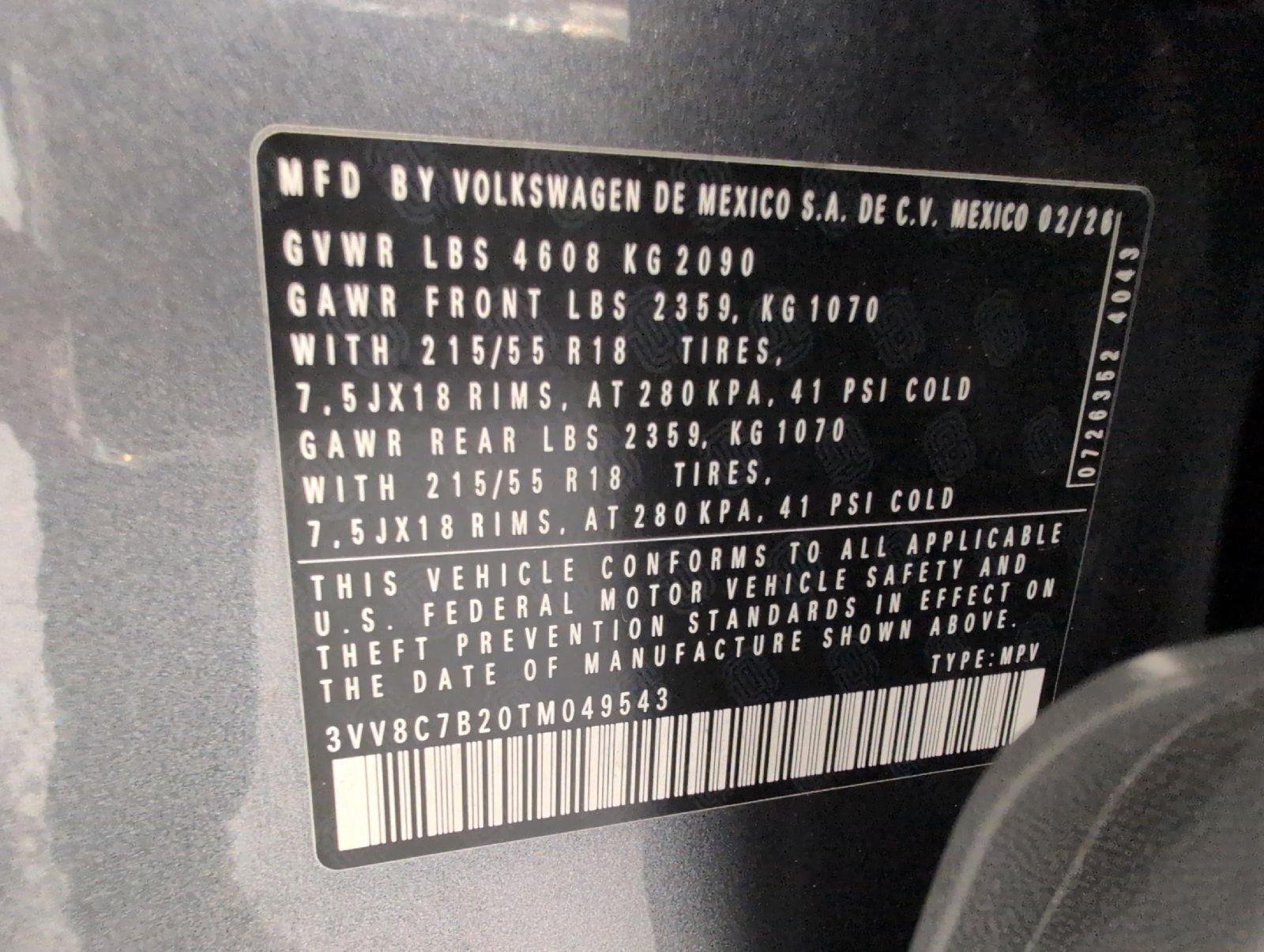 Used 2026 Volkswagen Taos S AWD/4WD image 28