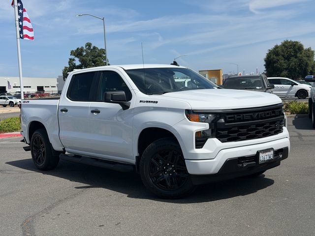 Used 2023 Chevrolet Silverado 1500 Custom w/ LPO, Dark Essentials Package AWD/4WD video 2