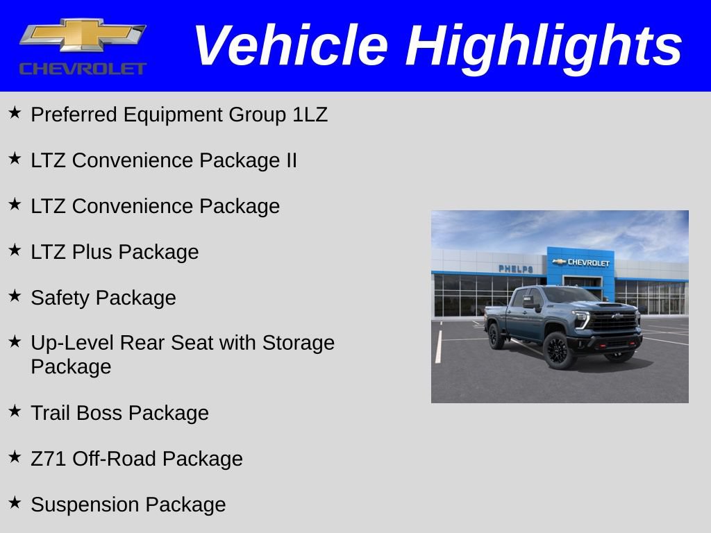 New 2026 Chevrolet Silverado 2500 LTZ w/ LTZ Plus Package AWD/4WD image 2