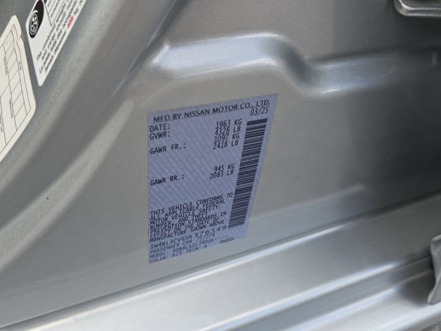 Certified 2025 Nissan Altima 2.5 SR image 31