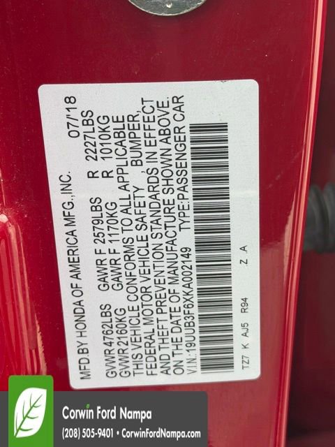 Used 2019 Acura TLX V6 w/ Technology & A-SPEC Pkg image 12