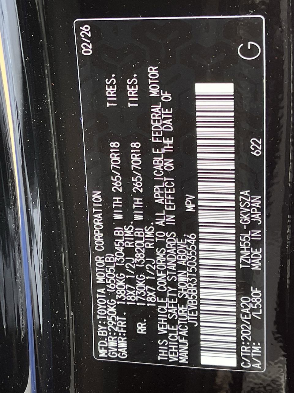 New 2026 Toyota 4Runner TRD Off-Road Premium AWD/4WD image 27