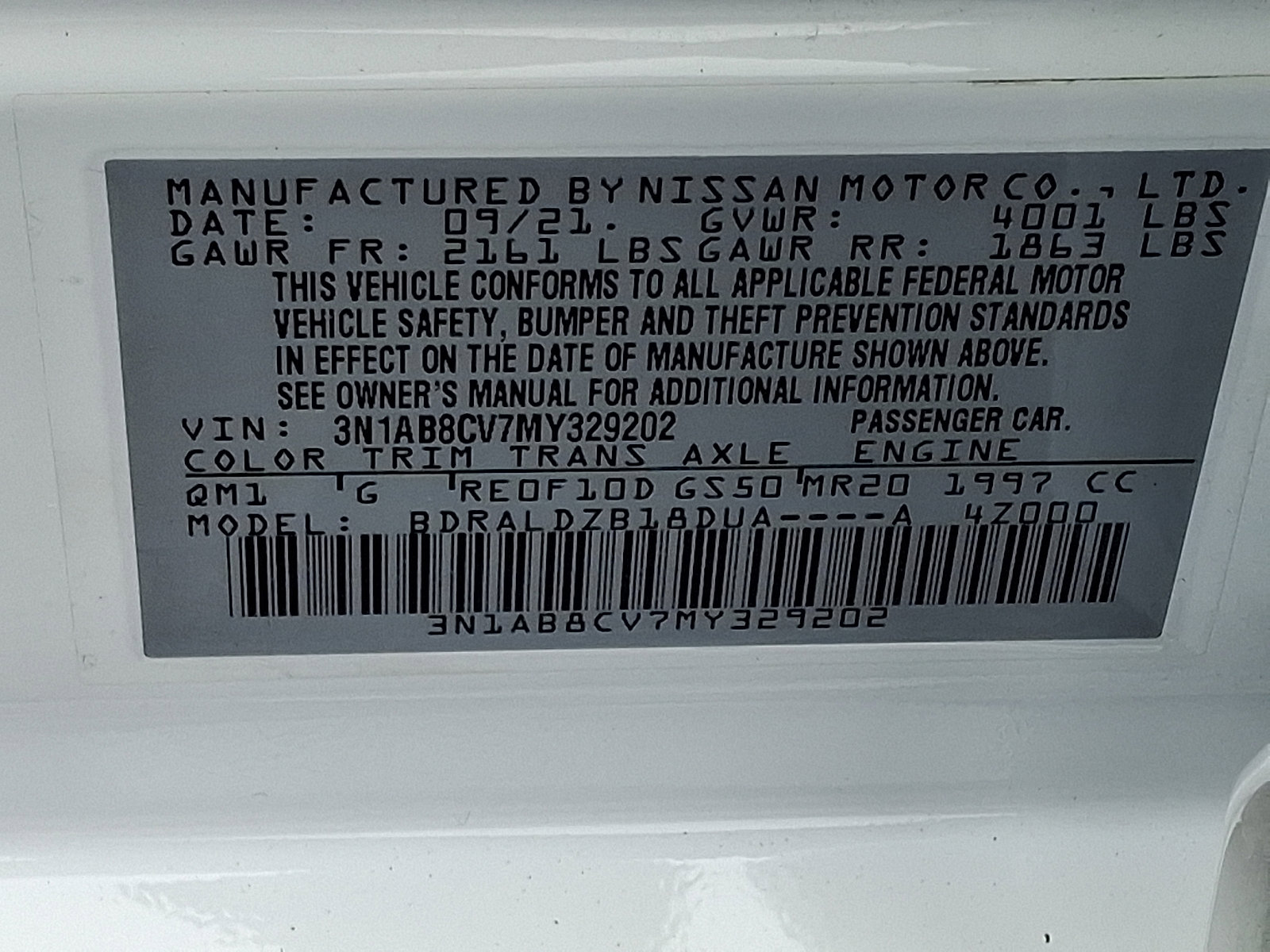 Used 2021 Nissan Sentra SV image 27