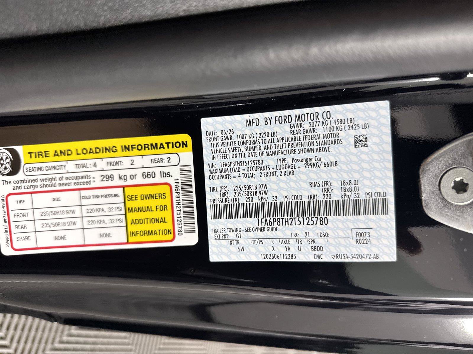 New 2026 Ford Mustang Premium RWD image 24