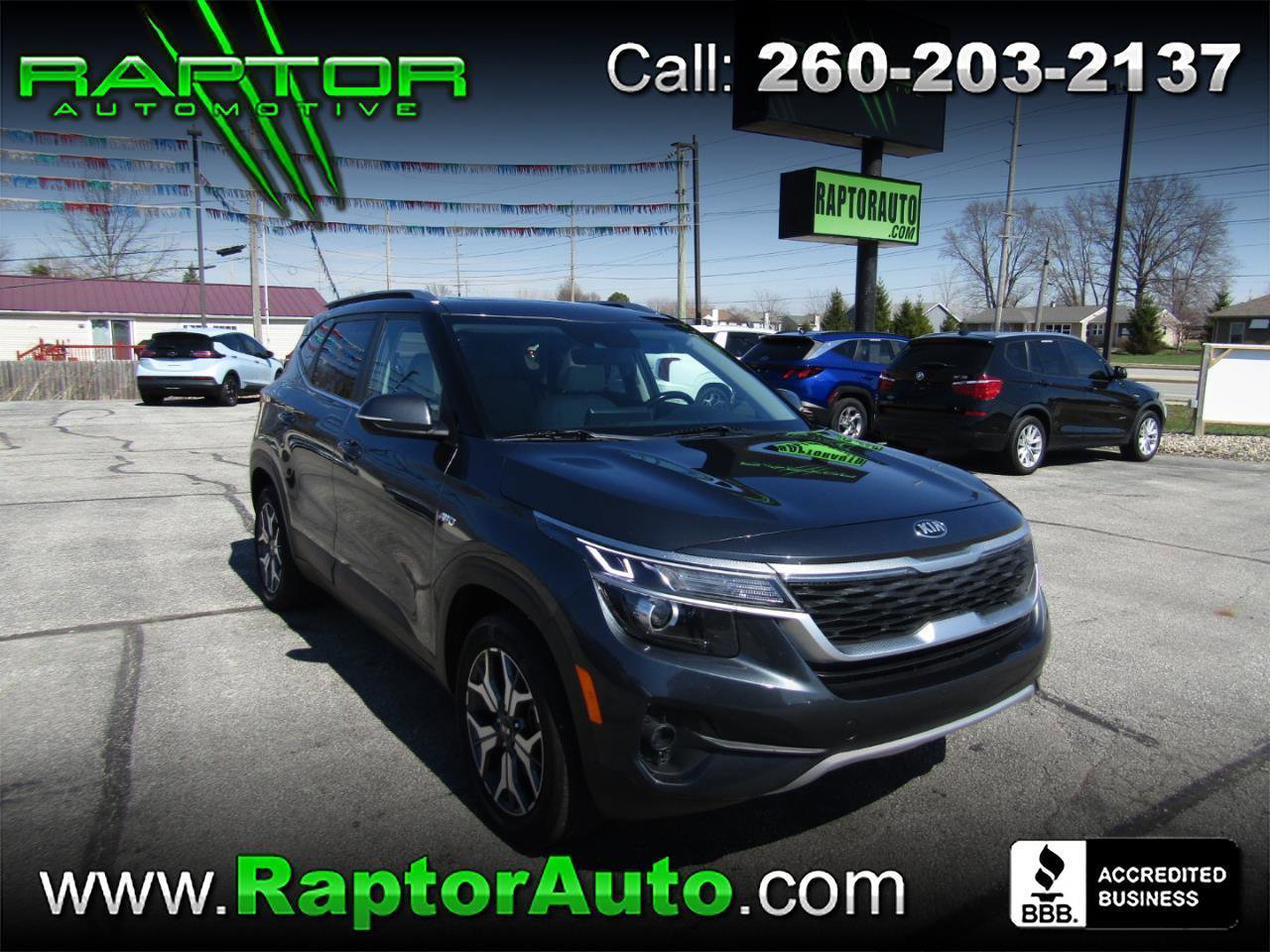 Used 2021 Kia Seltos EX image 1