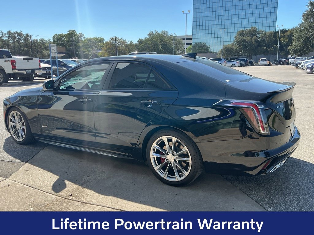 Used 2024 Cadillac CT4 V w/ Navigation Package RWD image 3