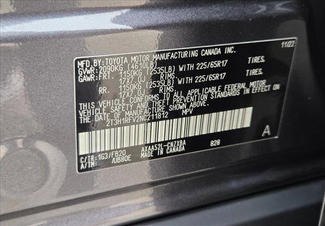 Certified 2022 Toyota RAV4 LE w/ Carpet Mat Package (TMS) image 23