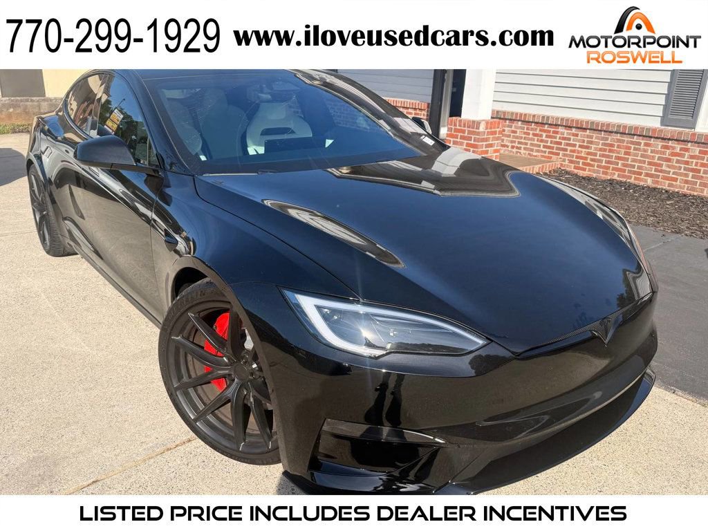 Used 2026 Tesla Model S Plaid AWD/4WD image 1