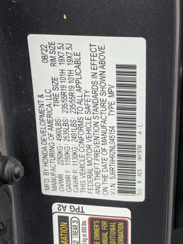 Used 2022 Honda CR-V Touring image 16