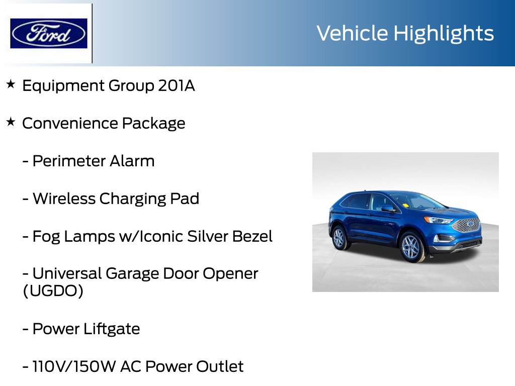 Certified 2024 Ford Edge SEL w/ Convenience Package AWD/4WD image 20