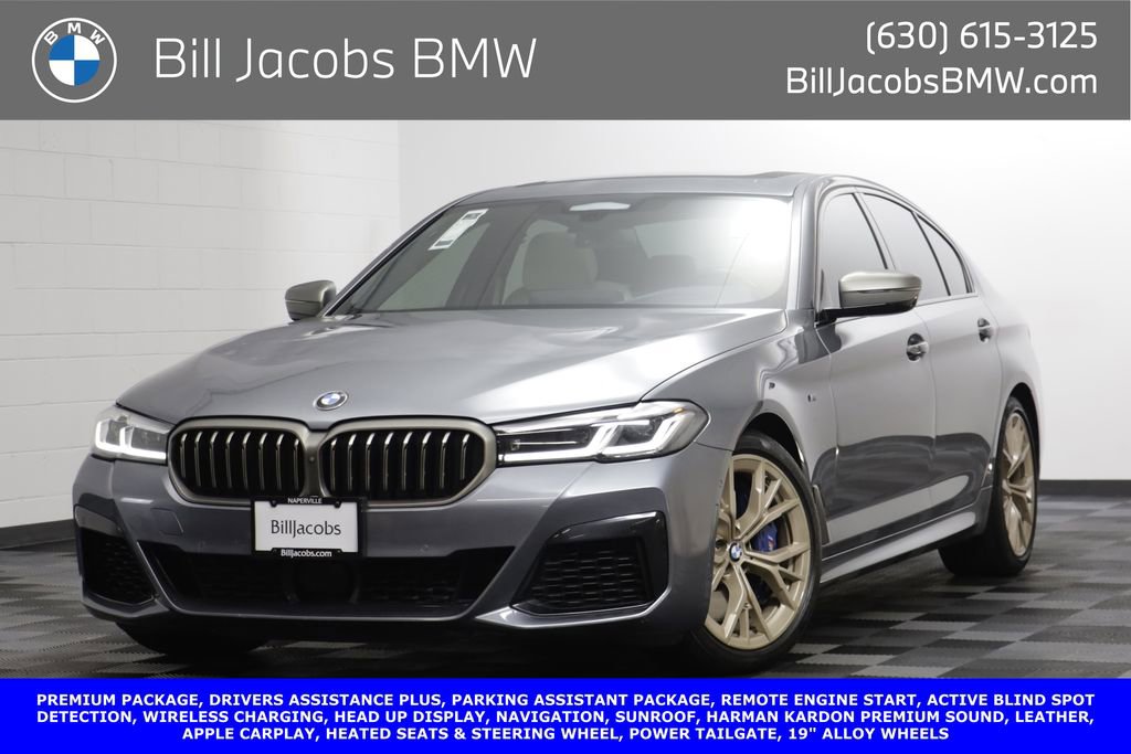 Used 2021 BMW M550i xDrive AWD/4WD image 1
