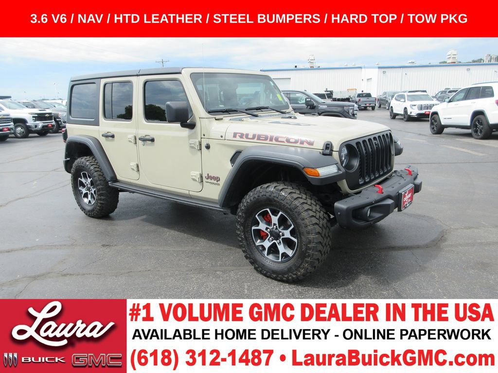 Used 2022 Jeep Wrangler Unlimited Rubicon w/ Steel Bumper Group