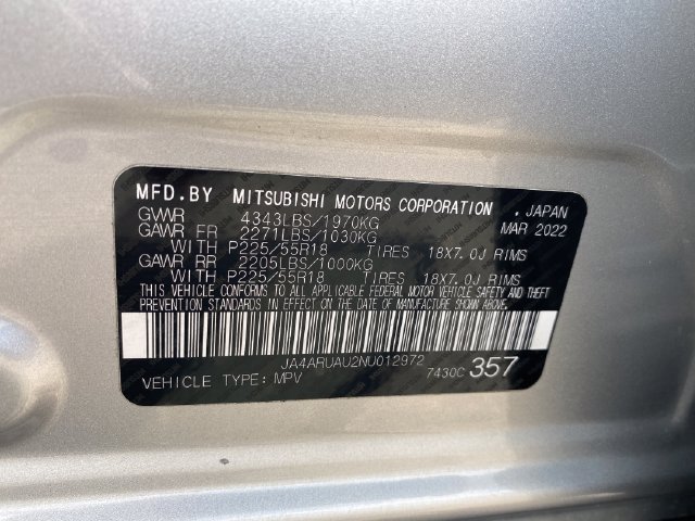 Used 2022 Mitsubishi Outlander Sport SE AWD/4WD image 22
