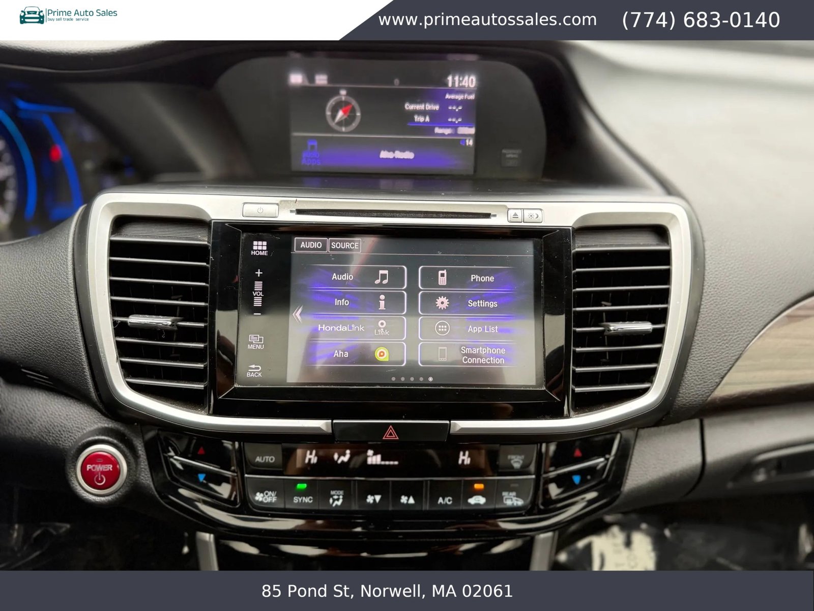 Used 2017 Honda Accord EX-L image 22