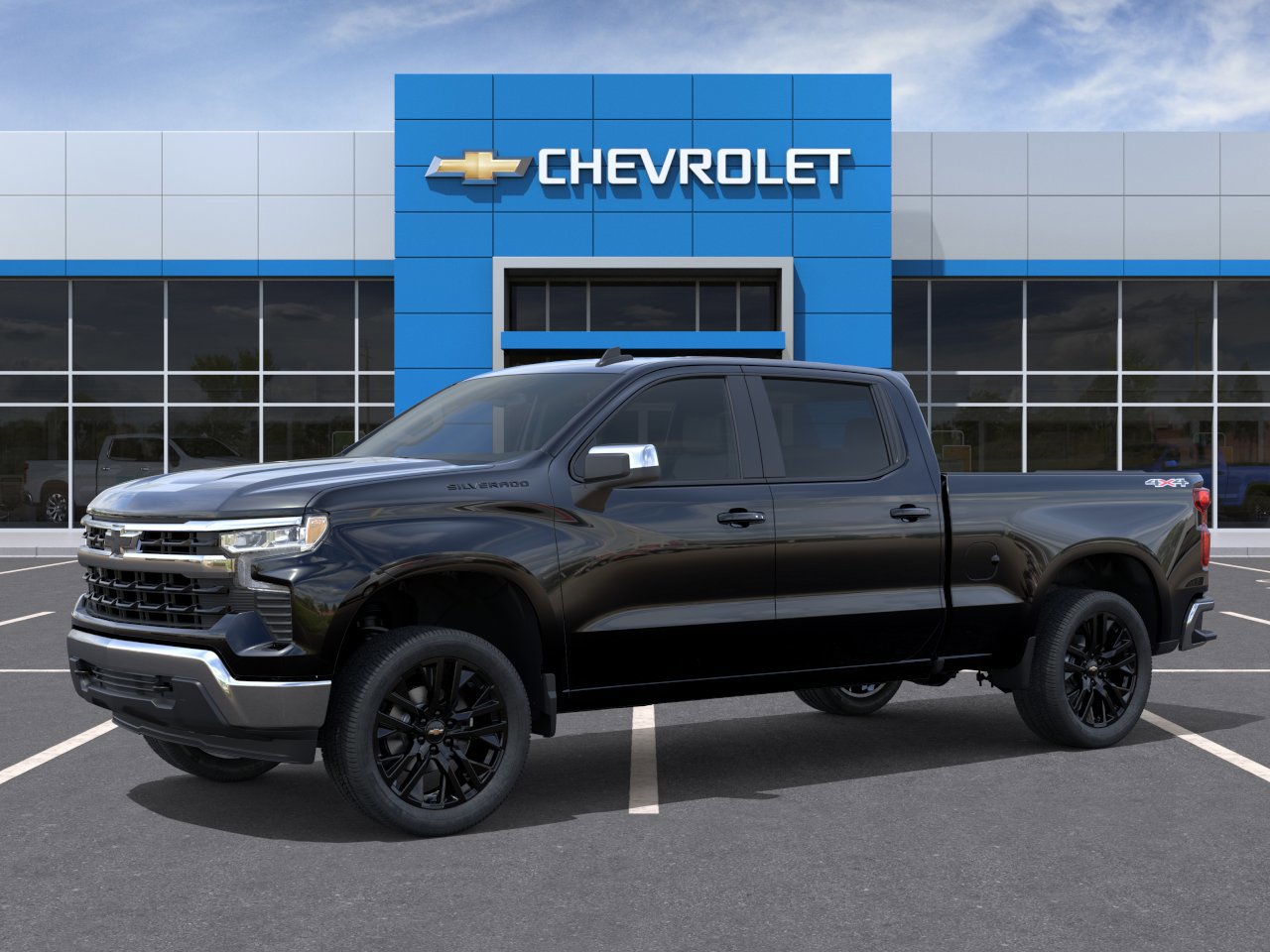 New 2026 Chevrolet Silverado 1500 LT w/ LPO, Dark Essentials Package AWD/4WD image 2