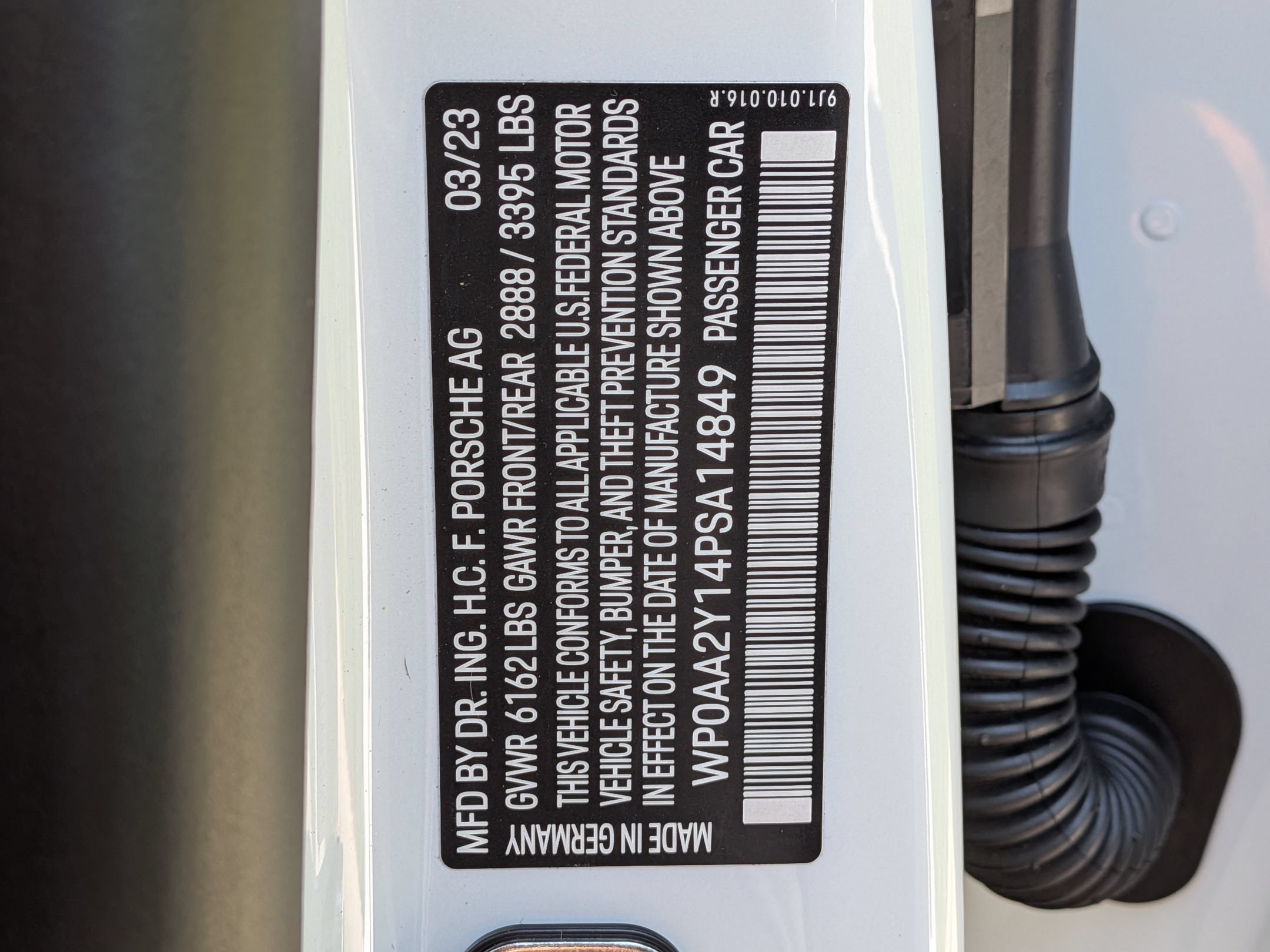 Certified 2023 Porsche Taycan RWD image 38
