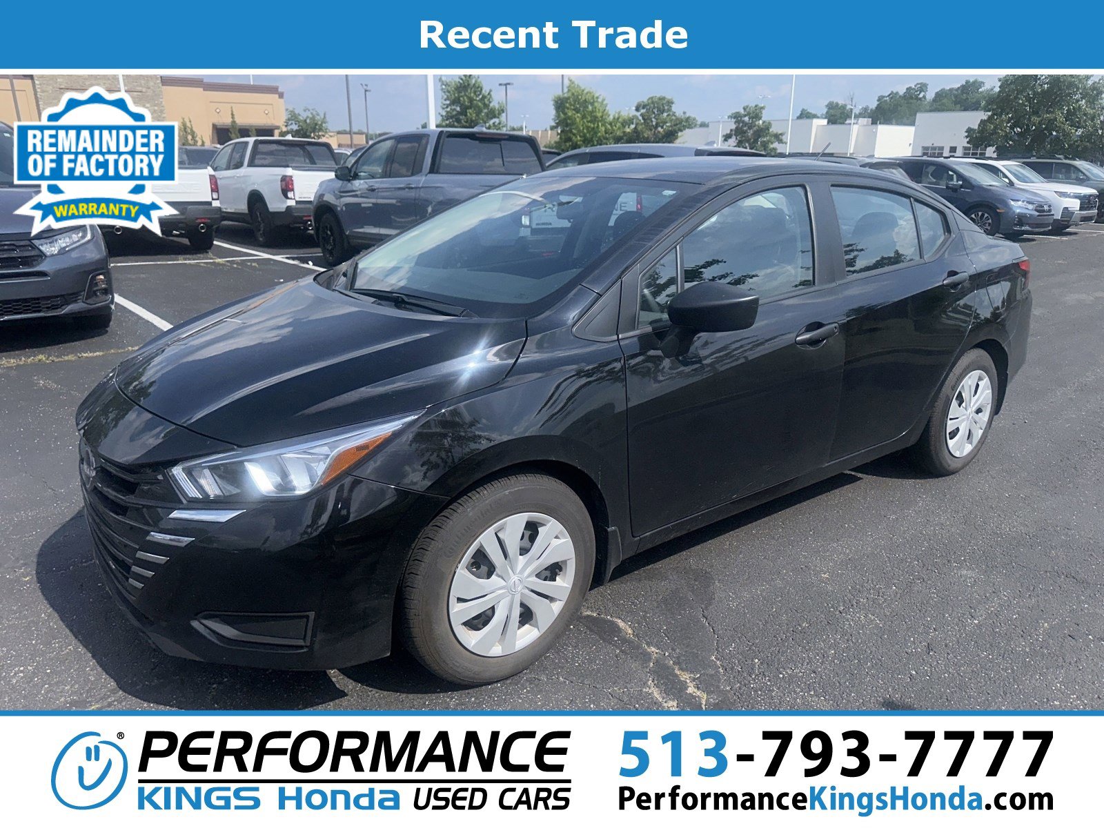 Used 2023 Nissan Versa S FWD image 1