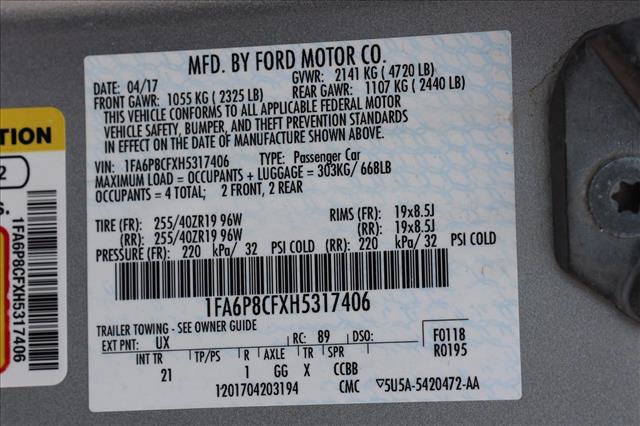 Used 2017 Ford Mustang GT w/ Black Accent Package RWD image 16