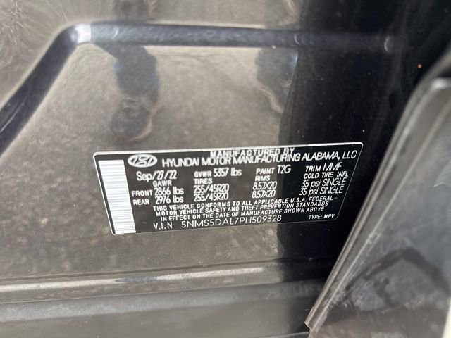 Certified 2023 Hyundai Santa Fe Calligraphy image 31