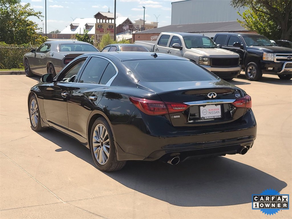 Used 2022 INFINITI Q50 Luxe w/ Cargo Package image 2