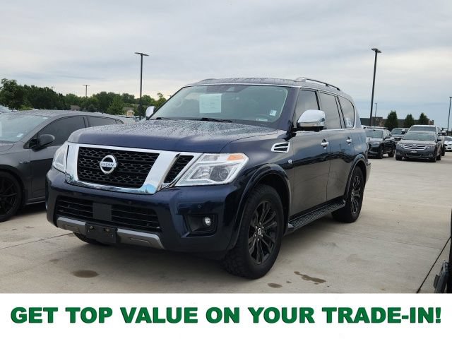 Used 2019 Nissan Armada Platinum w/ Captain's Chairs Package AWD/4WD image 1