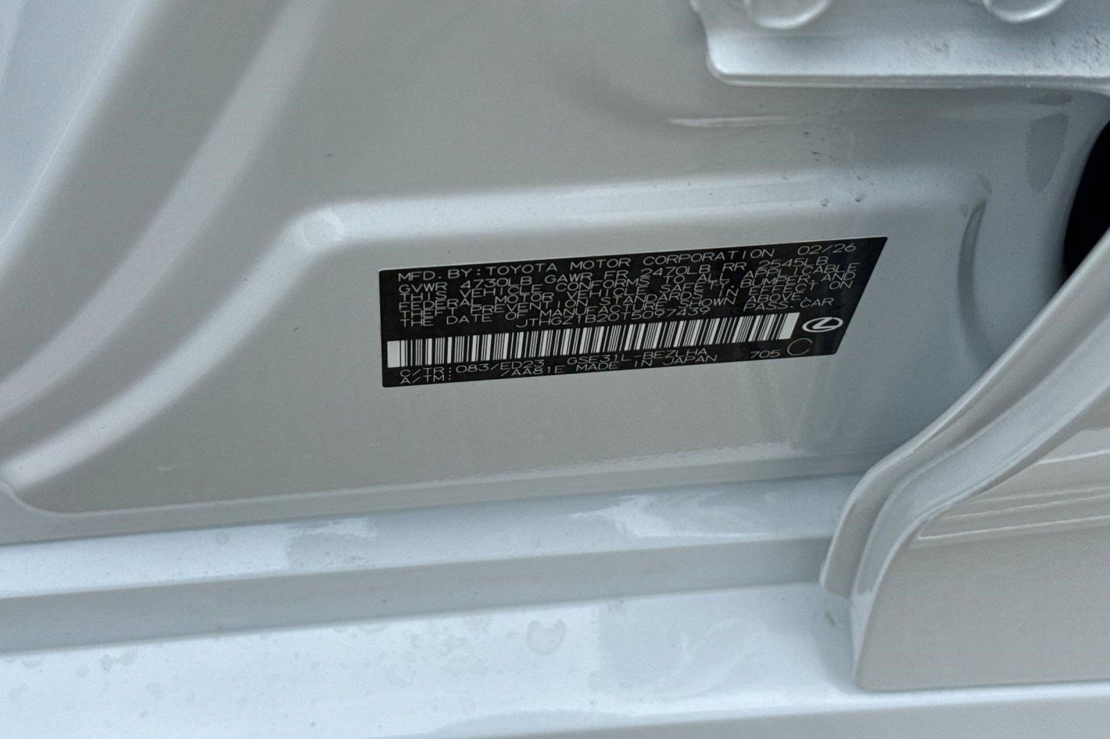 New 2026 Lexus IS 350 F Sport image 19