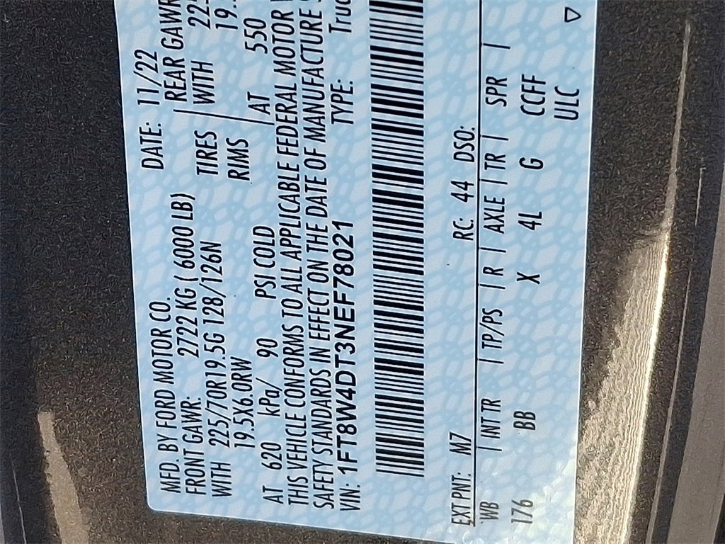 Used 2022 Ford F450 Platinum w/ FX4 Off-Road Package image 27