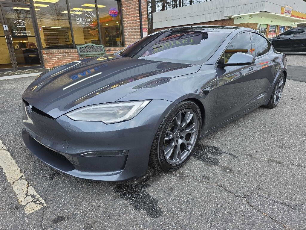 Used 2021 Tesla Model S Plaid image 1
