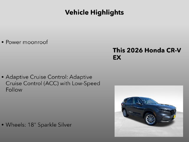 New 2026 Honda CR-V EX image 5